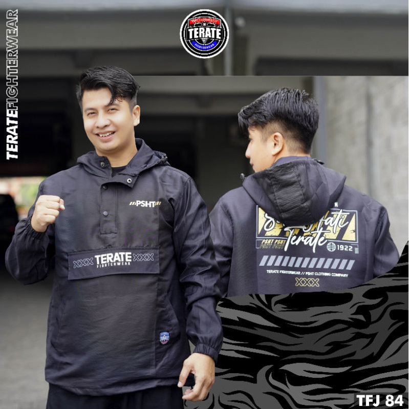 Cagoule Jaket PSHT Terbaru Terate Fighterwear TFJ 84
