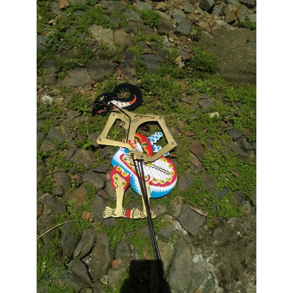 Wayang Kulit Karton Arjuna Standar Dalang