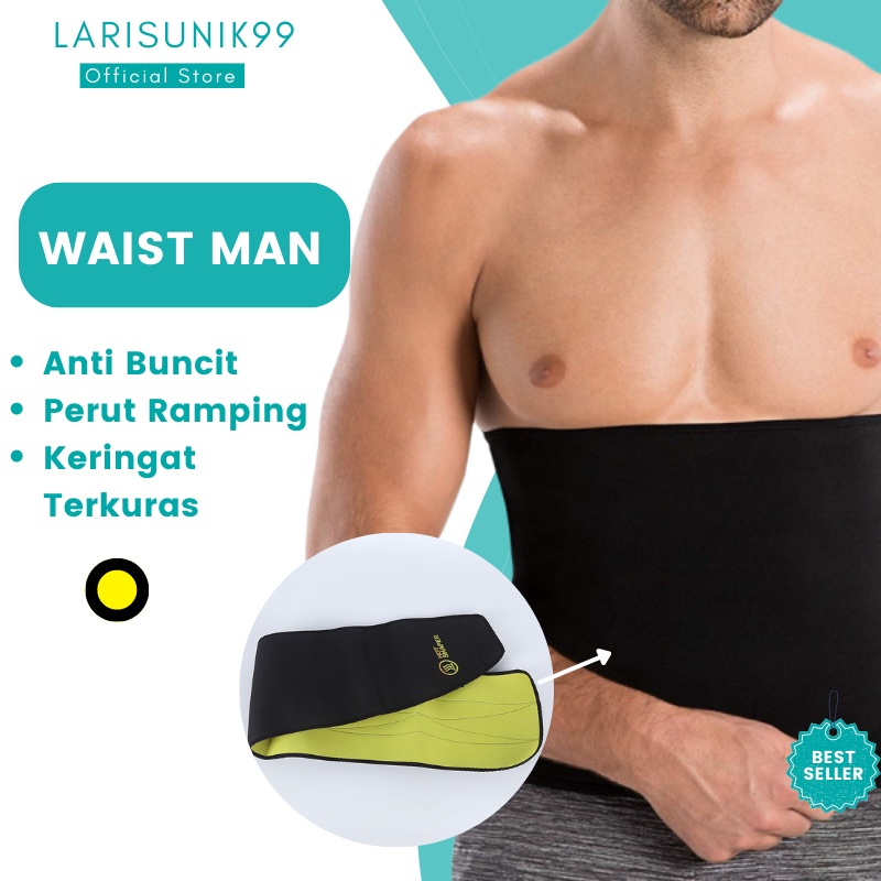 Sabuk Pelangisng Waist Hot Shaper Belt Korset Pembakar Lemak Unisex Pengecil Perut Bahan Neoprene