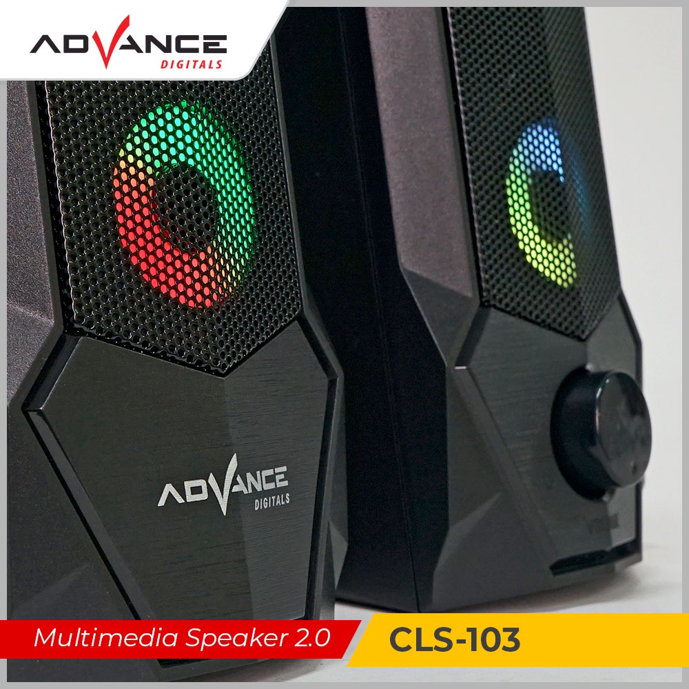 ADVANCE Speaker CLS-103 Gaming Speaker Dual Speaker PC Laptop