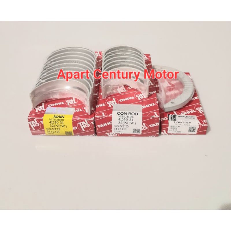 METAL 1SET DUDUK JALAN BULAN MITSUBISHI PS100/PS125 ASLI  GARANSI 2BULAN