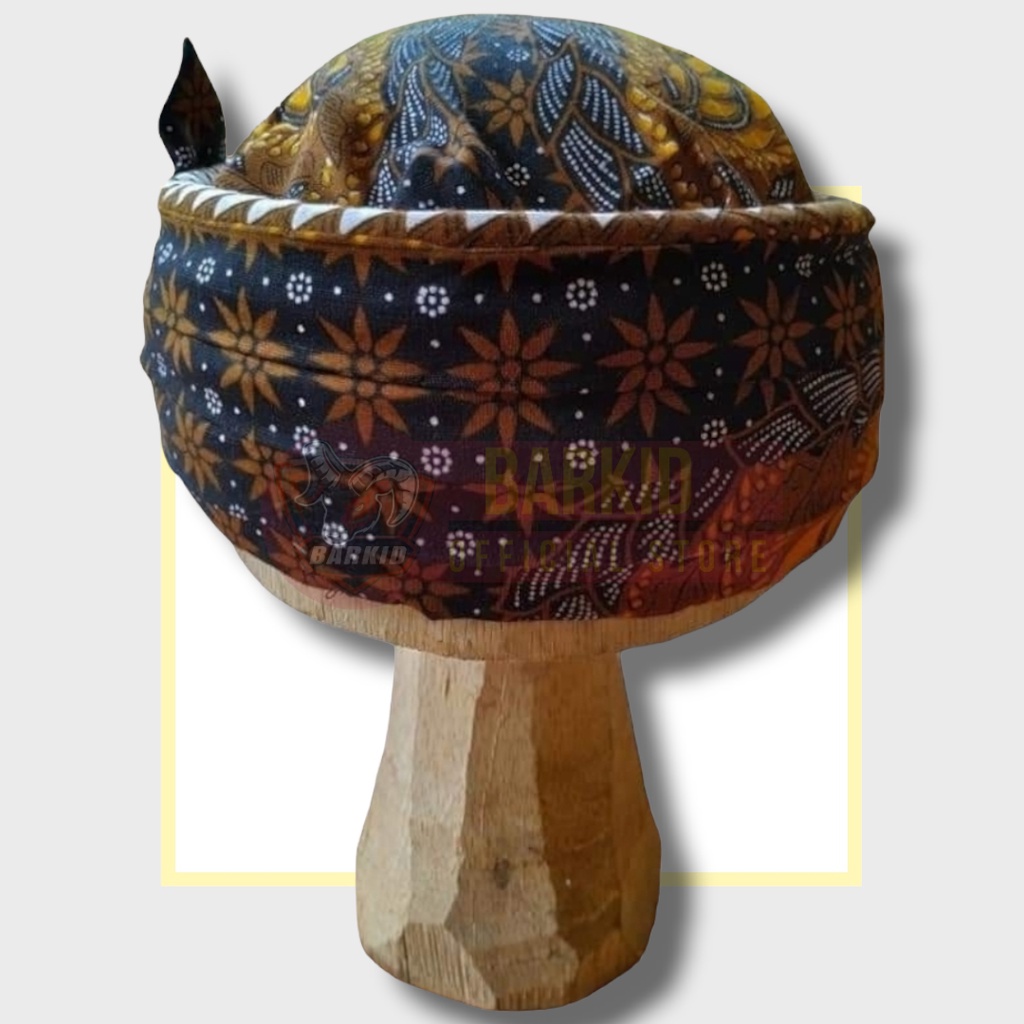 Iket Candra Sumirat ( instan ) iket Candra sumirat praktis motif tapak kebo - Praktis Permanen - ike