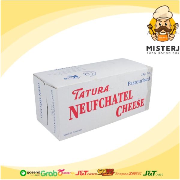 

Tatura Cream Cheese Neufchatel 2 Kg | Tatura Cream Cheese Plain | Made In Australian | Cream Cheese Tawar