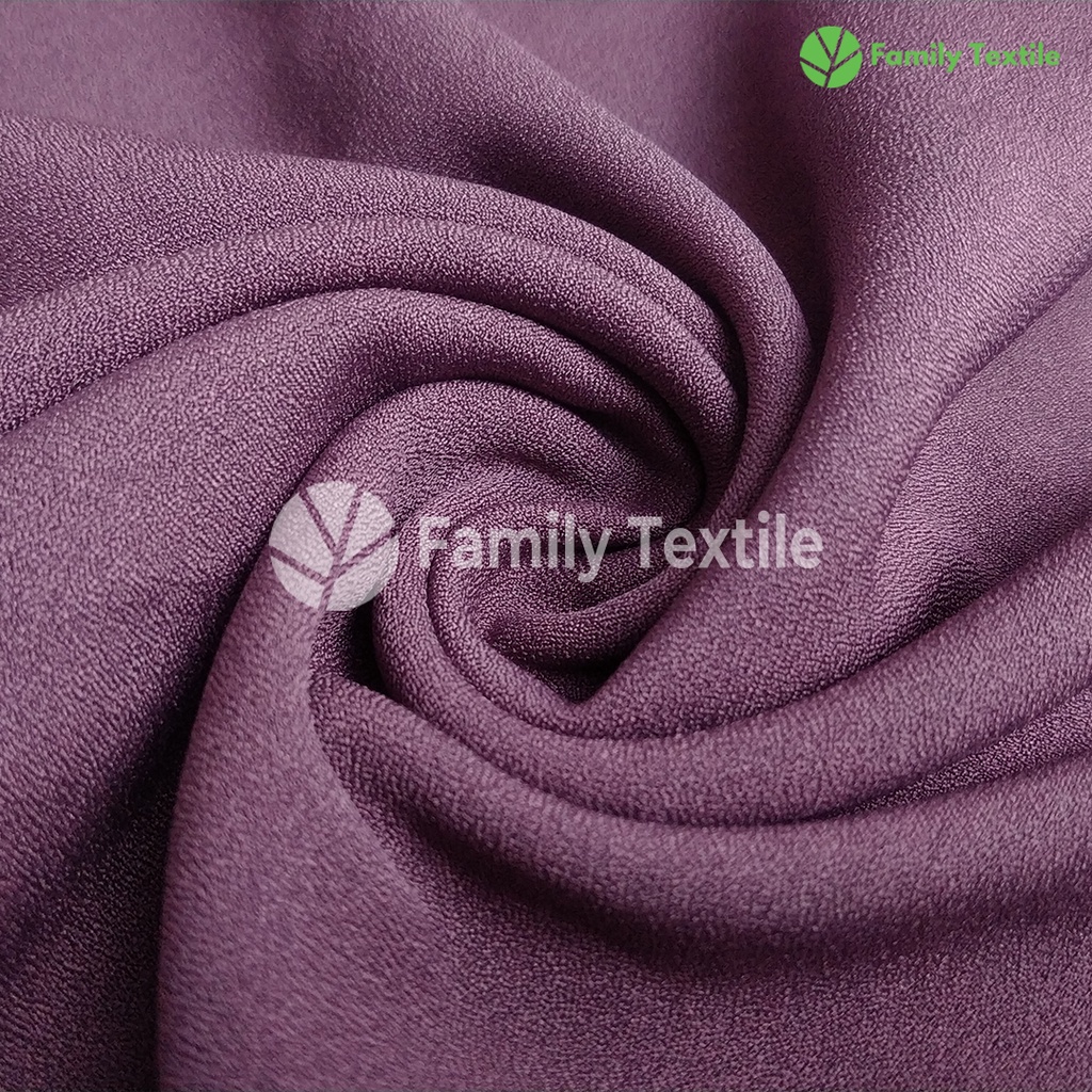 RK Kain Ity Crepe / Lady Zara Premium 1 Meter Bahan Atasan Gamis Koko