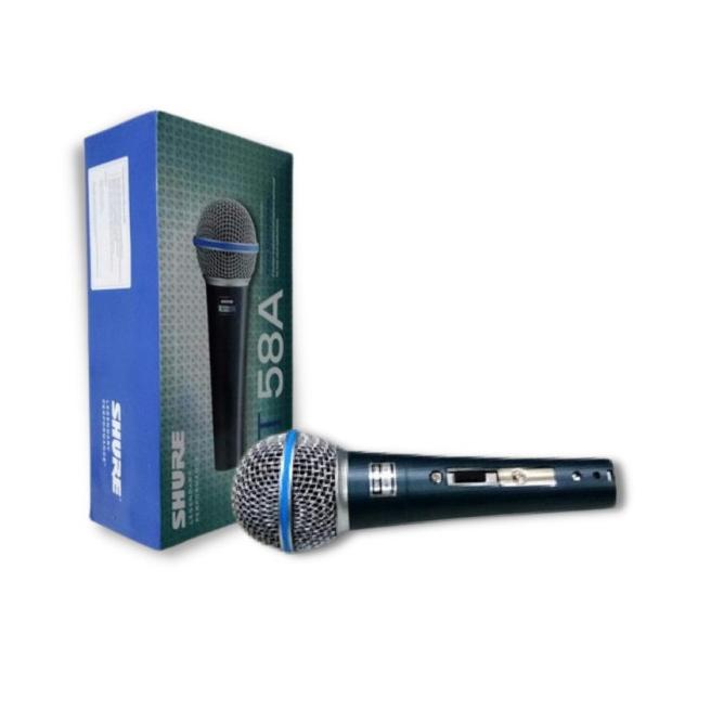MIC SHURE 58A- MIC SHURE BETA 58A-MIC KABEL SHURE BETA 58A