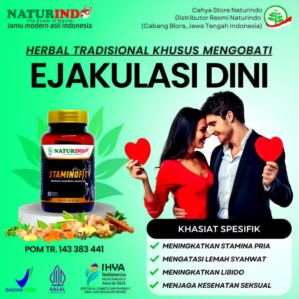 OBAT HERBAL EJAKULASI DINI STAMINA PRIA MENJAGA KEHARMONISAN PASANGAN PALING AMPUH HALAL BPOM OBAT H