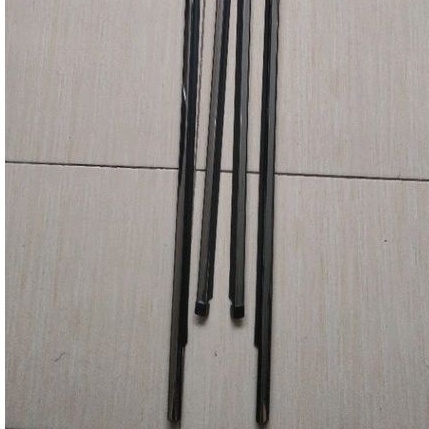 pelipit karet kaca luar Vios gen 2 set chrome