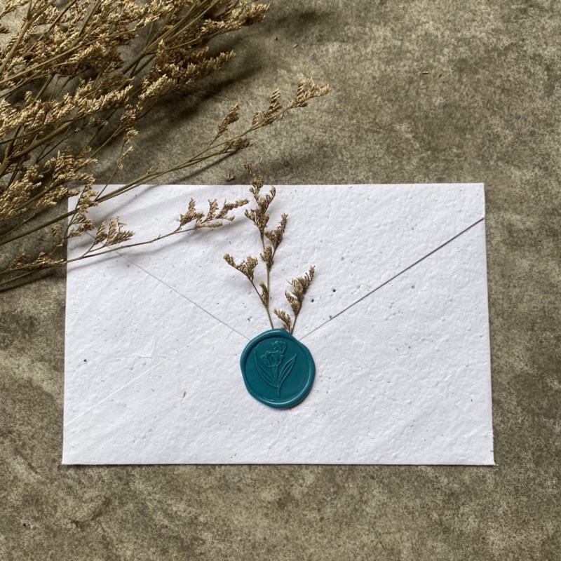 

Amplop kertas benih kertas daur ulang ramah lingkungan seed paper bisa di tanam dan akan tumbuh