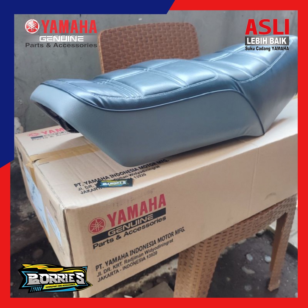 Jok Assy Sadel Set Yamaha RX King Master 3KA-F4730-40 Cobra Lama Tua Old Petak Kotak Original YGP