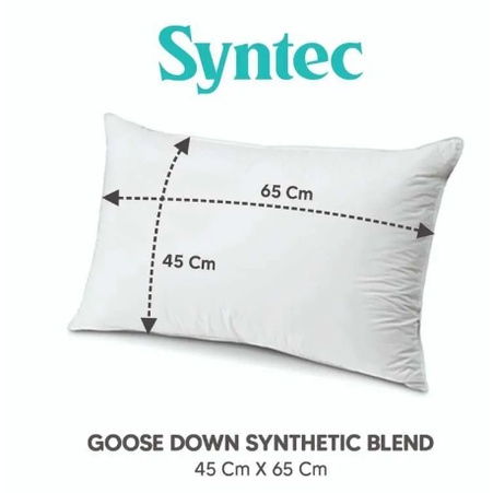 Bantal Syntec Goose Down Synthetic Blend