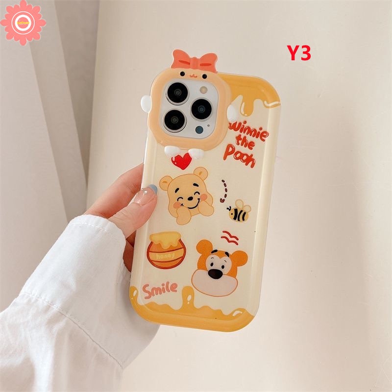 Soft Case Desain Kartun Monster 3D Untuk Realme C15 C21Y C25Y C11 C12 C25 C25s C35 C30 C31 C21 C2 C1 C3 C17 Realme 5i 6i 7 5s