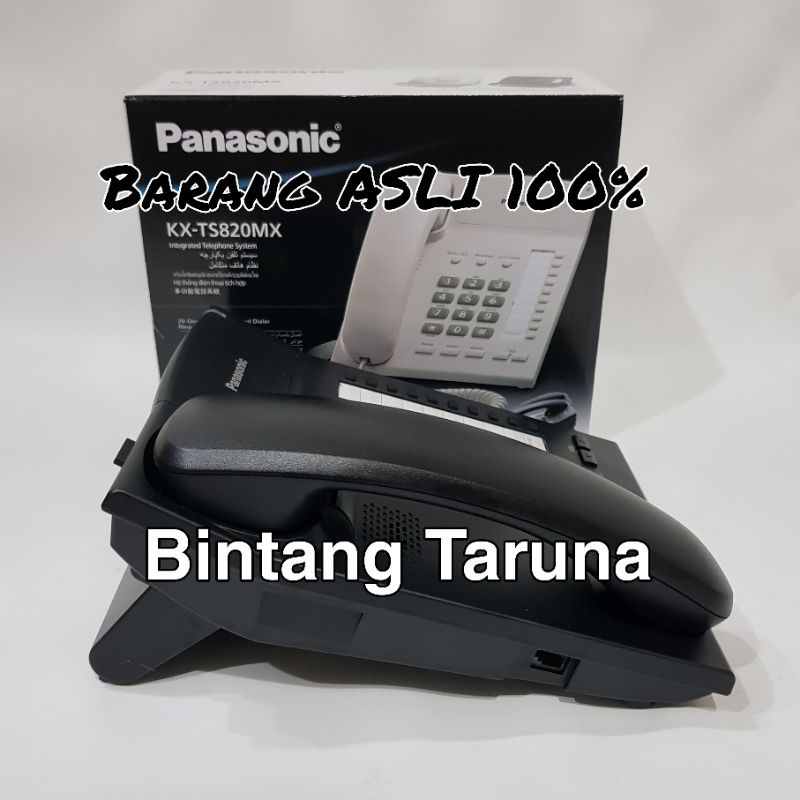 Pesawat Telepon Panasonic KX-TS820MX Telpon Kabel Panasonic KX-TS820 Telfon Kabel Panasonic KX-TS820MX