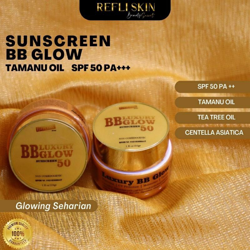 BB glow Refli skin beauty / BB Glow tamanu oil / Day Cream L glow beauty