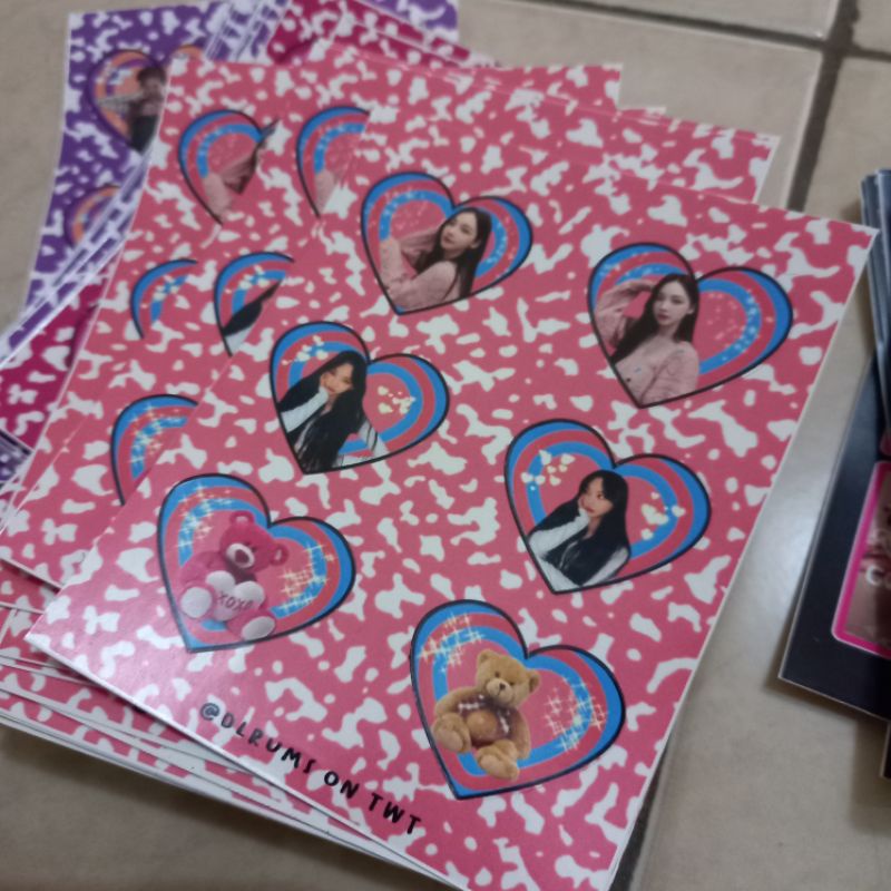 Sticker Decoration AESPA Karina Winter Ningning Giselle