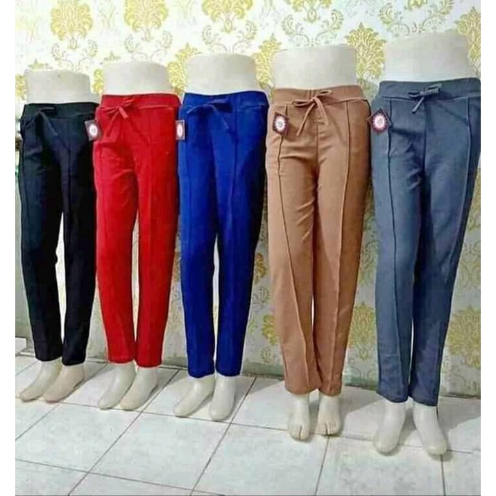 CELANA LUNA DOTY TALI PANTS SCUBA  / LUNA DOTY PANTS SCUBA / CELANA LUNA DOTY CUBIT PANTS SCUBA / LUNA DOTY SCUBA KEKINIAN / CELANA LUNA DOTY PANTS / CELANA SCUBA MODEL LUNA CUBIT PANTS NEW!!