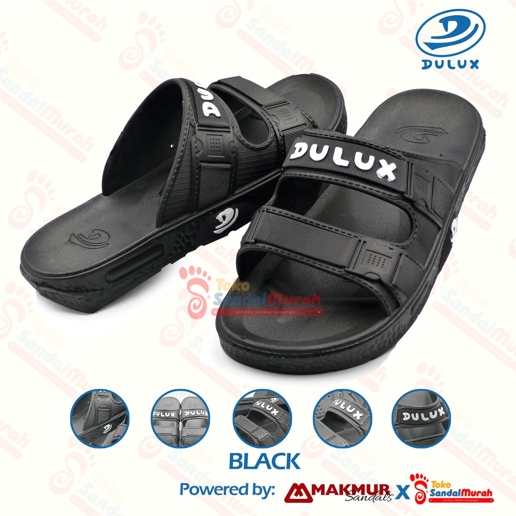 Toko Sendal Murah - Sandal Slip On Casual Pria UK 38 - 43 Warna Hitam Fashion / Sandal Kokop Pria Kekinian / Sandal Slop Model Terbaru / Sandal Pria Wisata [Toko Sendal Murah  M 14 CQ 026]