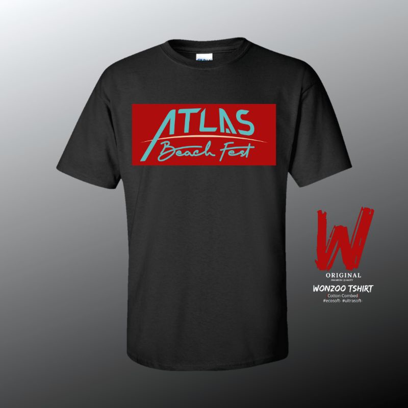 KAOS ATLAS BEACH FEST BALI PREMIUM QUALITY