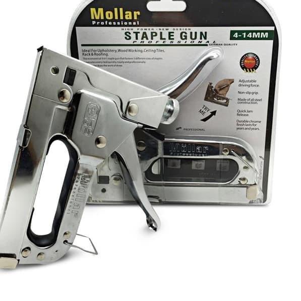 

staples tembak staple gun tacker staples jok motor 3 in 1 bonus refill
