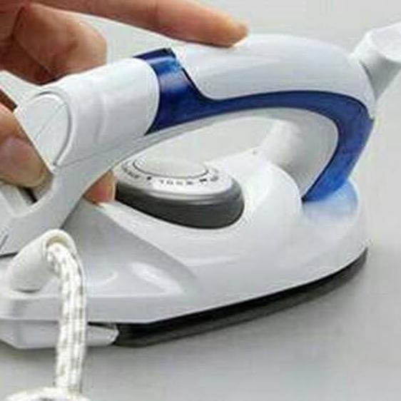 MINI IRON ELECTRIC STEAM SETRIKA SETERIKA UAP KECIL MINI LISTRIK LIPAT