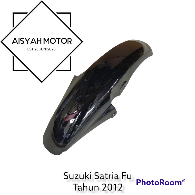 Spakbor Depan Suzuki Satria FU Warna Hitam Tahun 2012