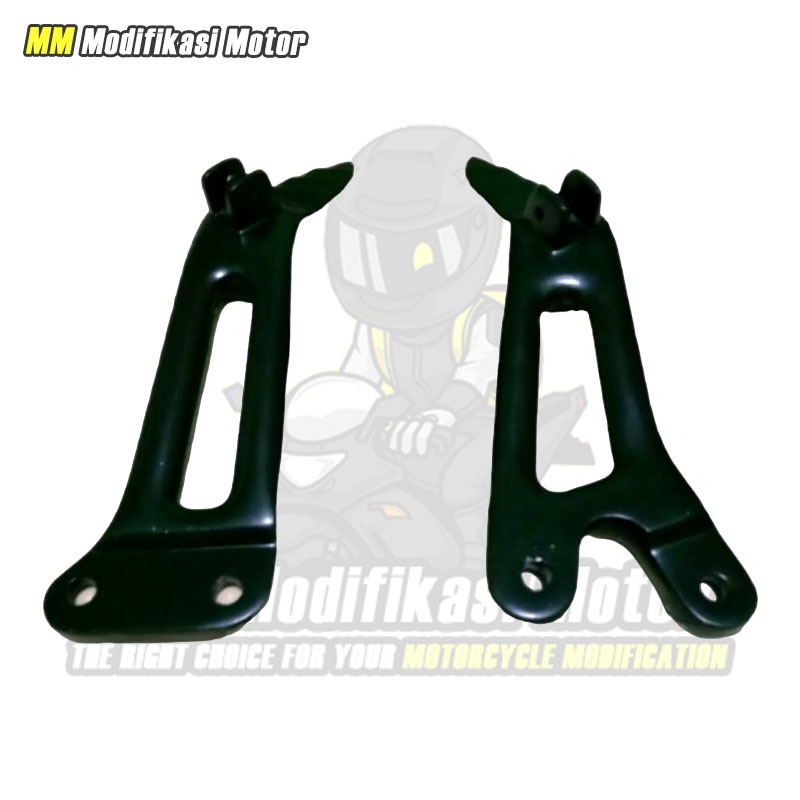 Step Belakang Rx King Pijakan Kaki Rx King New Warna Silver Poles dan Hitam