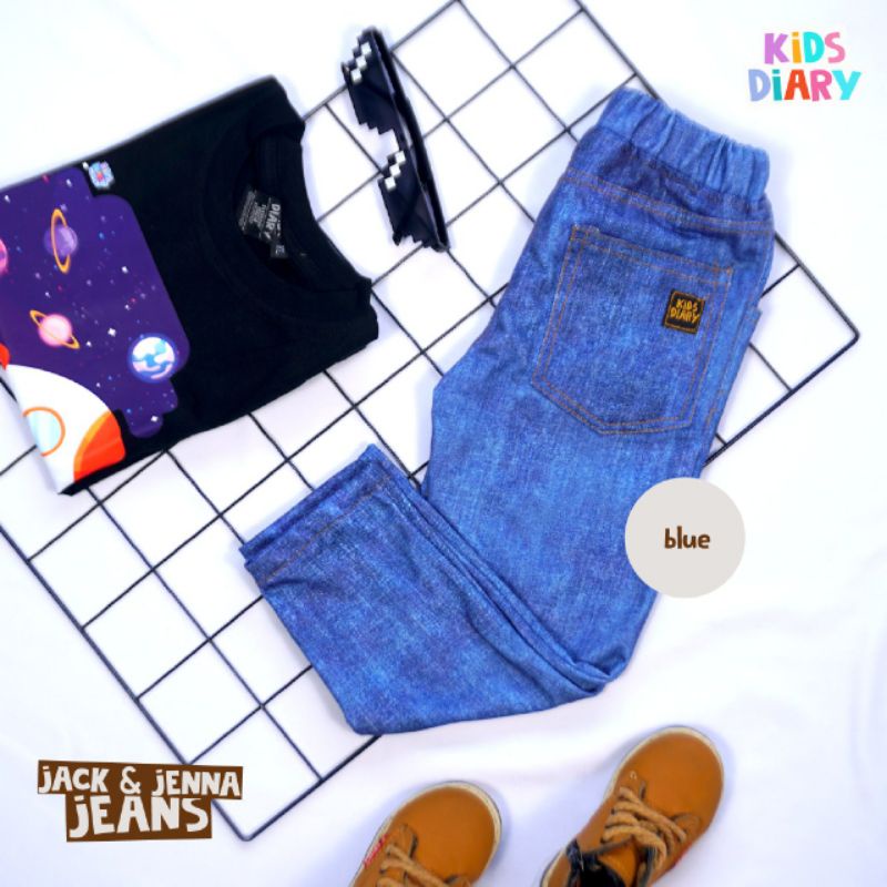 CELANA PANJANG JEANS ANAK UNISEX KIDS DIARY JACK AND JENNA PANTS