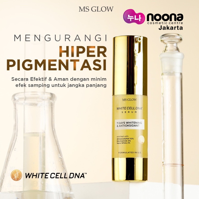 MS GLOW WHITE CELL DNA SERUM