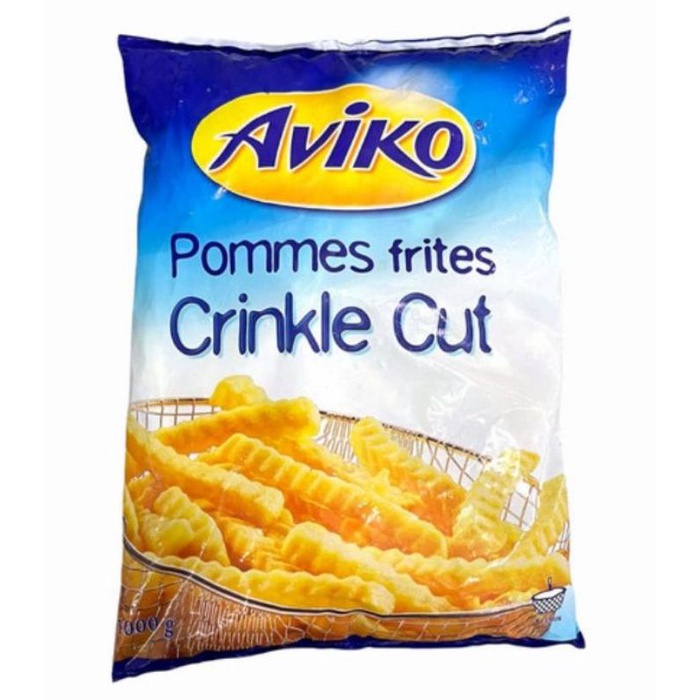 Aviko kentang goreng crinkel 1kg