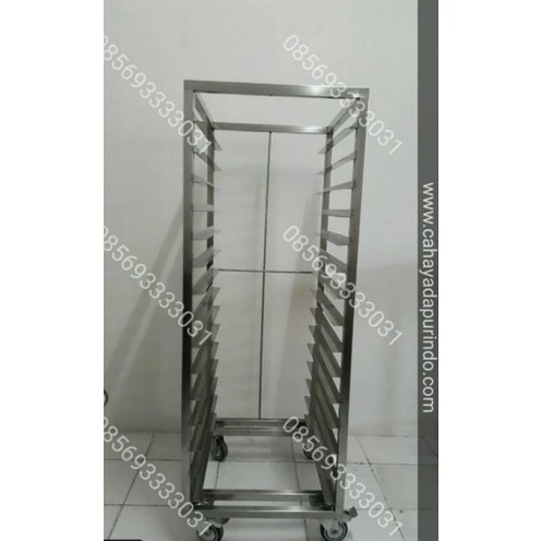 RAK LOYANG 15 SUSUN /TRAY 15 SUSUN /TROLLY RAK 15 SUSUN /TROLLY ROTI 15 SUSUN /TRAY LOYANG 15 SUSUN 