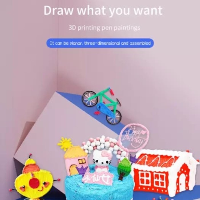 

Pena 3D/ 3D Pen Murah Bagus Unik Keren Untuk Anak Dan Dewasa [Populer]