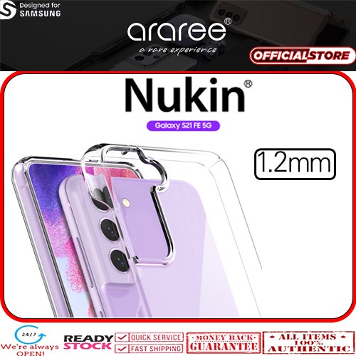 Case Samsung S21 FE S21FE ARAREE NUKIN Transparan Casing