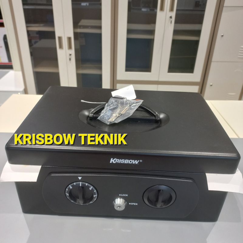 Cash Box Krisbow - Hitam