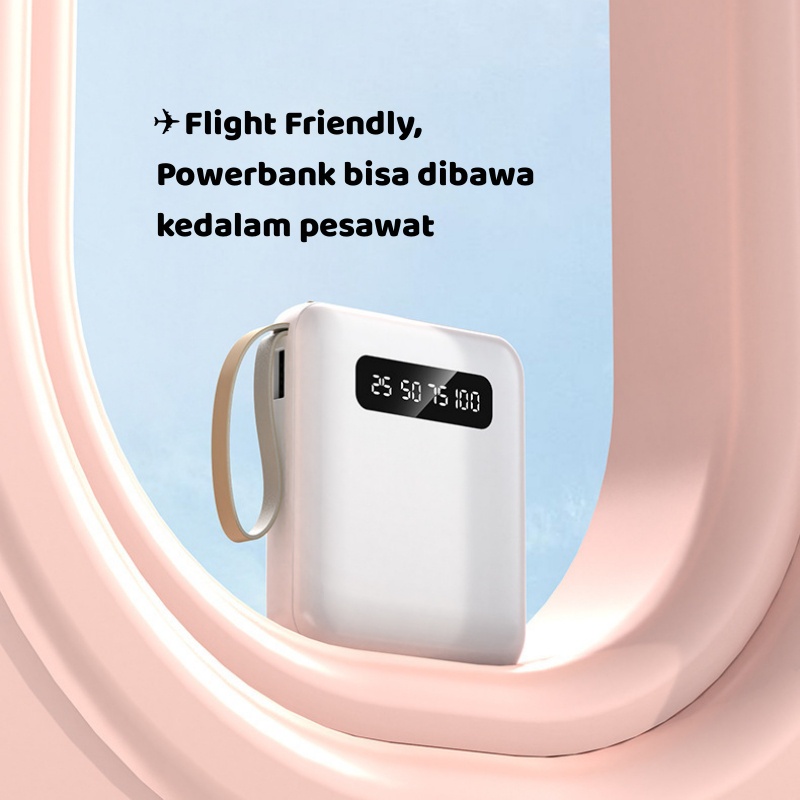 BIG PROMO NEW DEALS Powerbank Mini 20000mAh Power Bank Stay Connected pawer bank original 100% ori