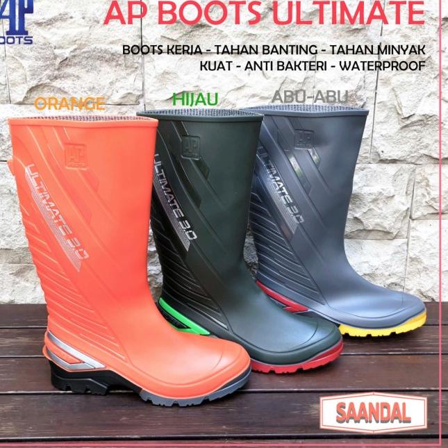 Safety Boots AP Boots 2015 Ultimate 3.0 - Hijau, 39