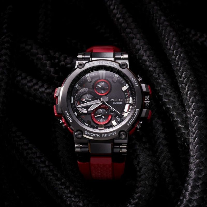 Jam Tangan Pria Casio G-SHOCK MTG B 1000 Bergaransi Baterai Solar