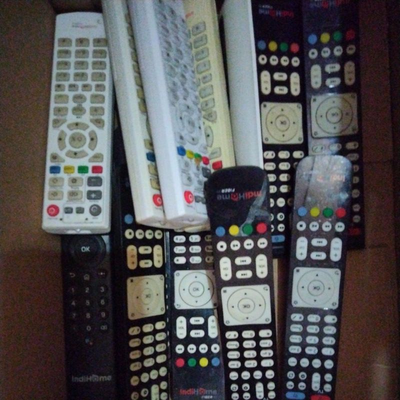 remote set top box dan adaptor