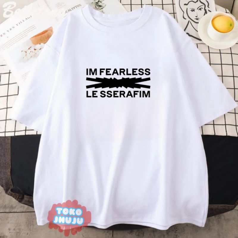 Kaos Kpop Lesserafim Im Fearless