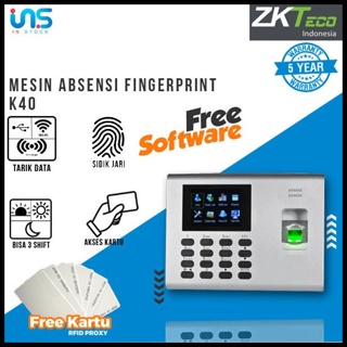 Mesin Absensi Fingerprint / Mesin Absen / Solution X105 / K40