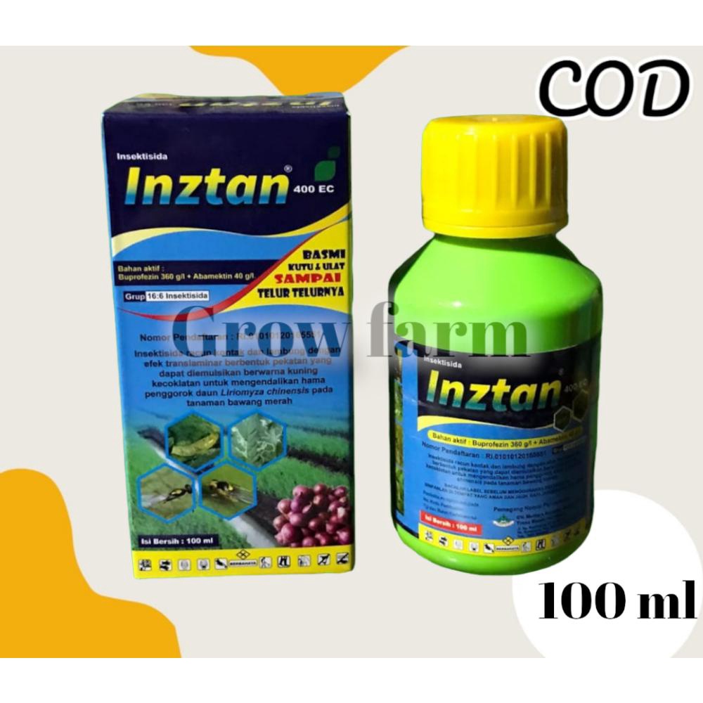 Insektisida Inztan 400 EC 100ml/Obat Pembasmi Ulat/Pembasmi Hama Telur Ulat Kutu/Instan/Insektisida 