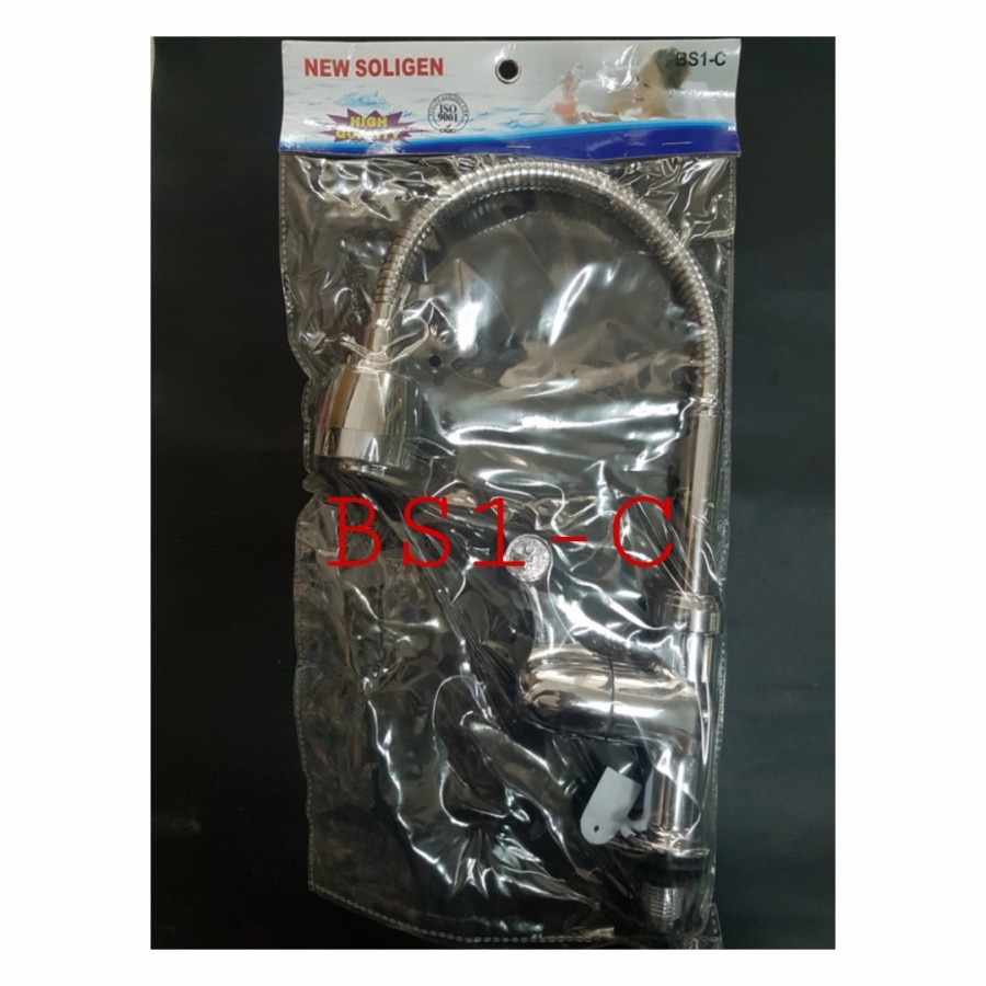 Kran Tanam Flexible BS1C Soligen Kran Dapur Kran Cuci Piring Kran Sink Dapur Soligen BS1C