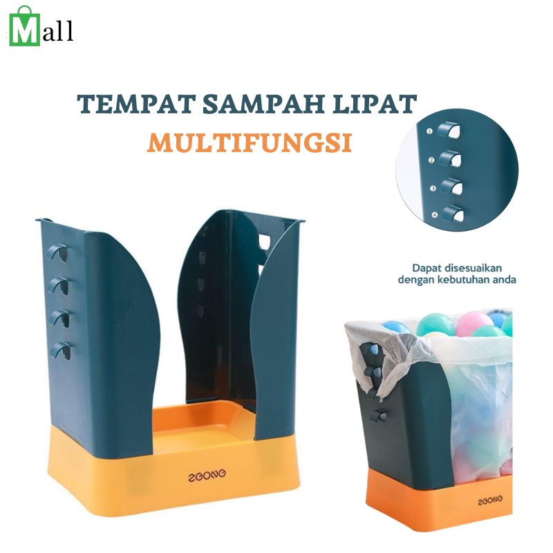 Jual SOS8 Tempat Sampah Lipat MultiFungsi Flexible Tong Sampah Viral Shopee Indonesia