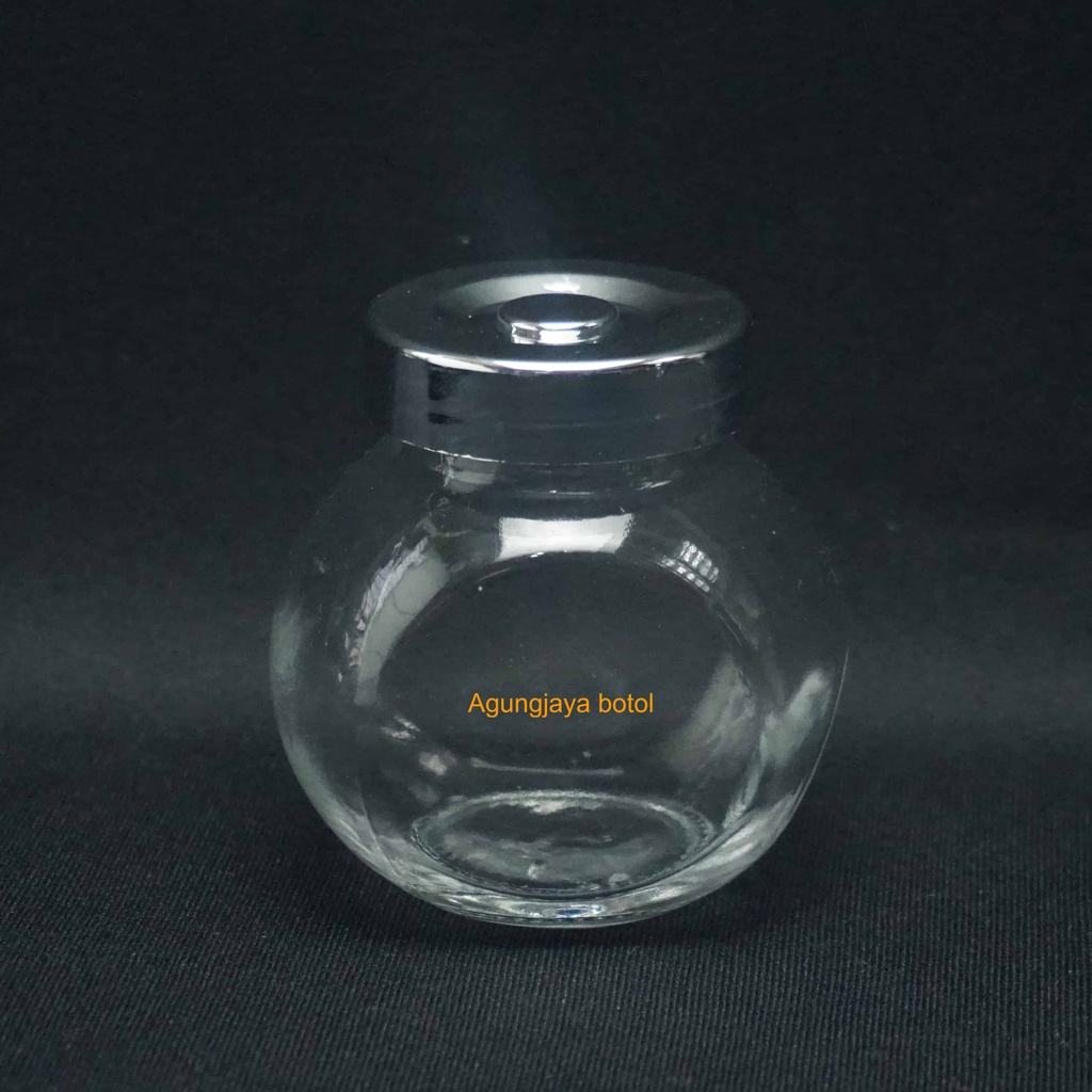 Toples Kaca 1000 ml Duduk Clear / Toples Kaca / Jar Kaca