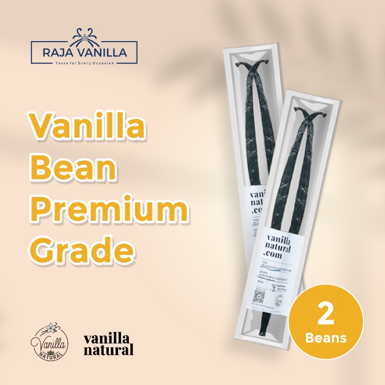 

Vanilla Bean Bourbon Tahitian Vanila Vanili Batang Wangi Kue Satuan