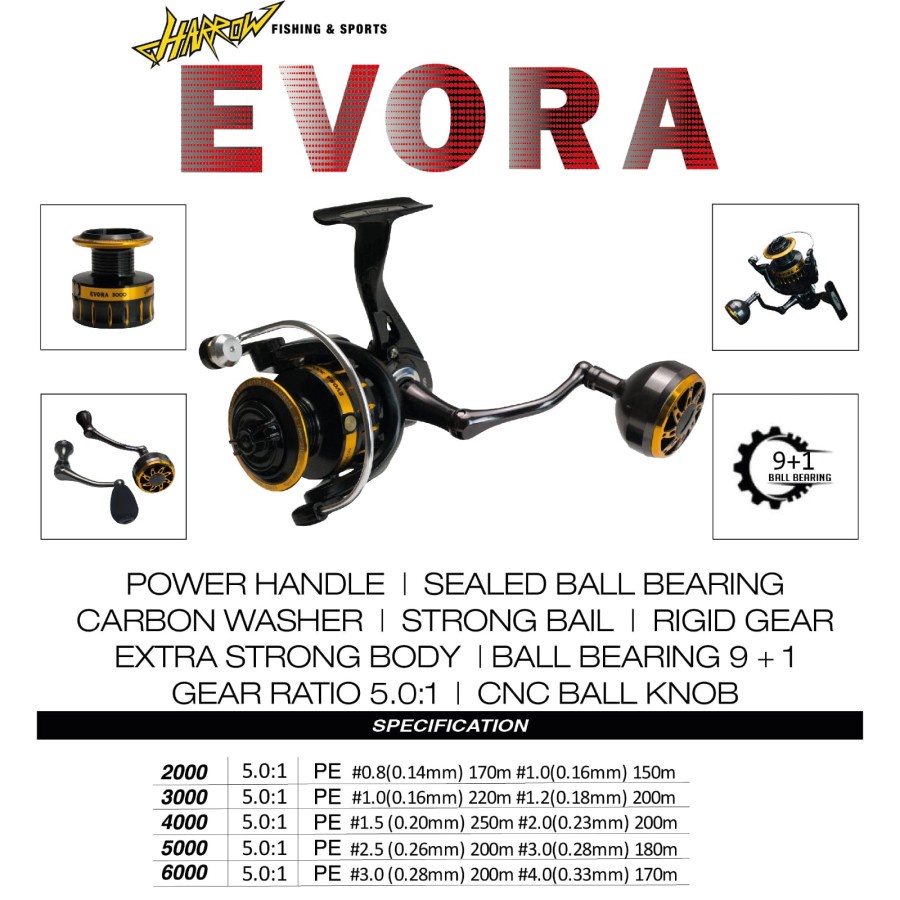 REEL HARROW EVORA
