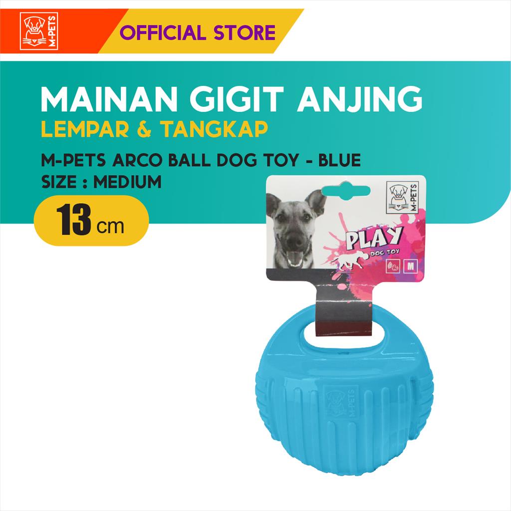 M-Pets Arco Ball Dog Toy Size Medium / Mainan Gigit Anjing