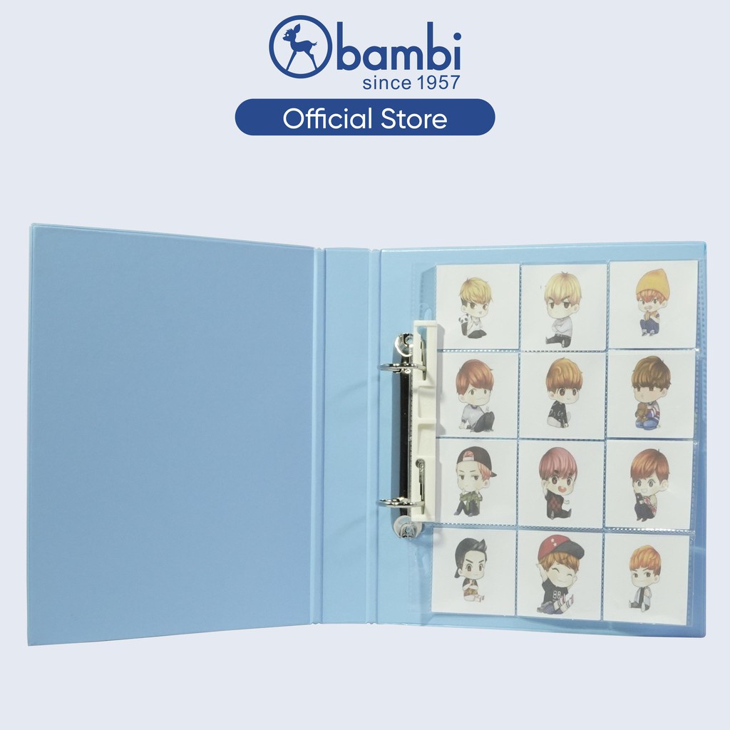 

Binder bambi D-type ukuran A4 2 ring