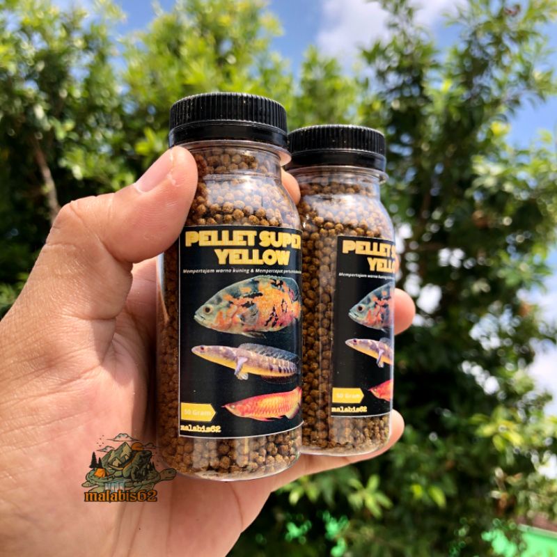 Pellet Super Yellow Pakan Ikan Predator