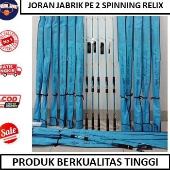 Joran Jabrik PE 2 Spinning Relix Nusantara light jigging- ALAT PANCING