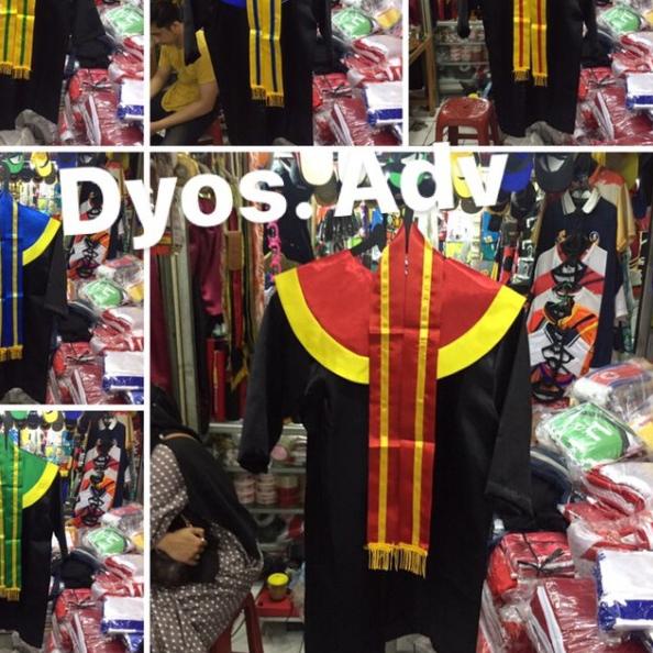 Toga wisuda TK toga tk baju toga TK anak-anak bahan satin berkualitas