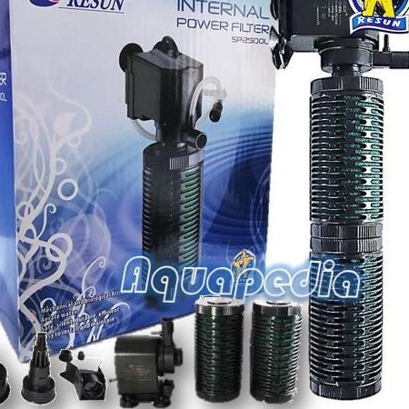 RESUN SP-2500L Aquarium Internal Power Filter.
